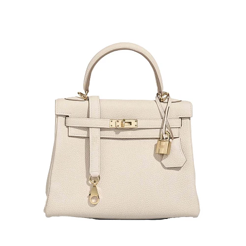 Сумки и аксессуары Hermes  Hermès Kelly 25 Togo Craie  K25