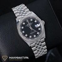 Заказать Rolex  Oyster Perpetual Datejust 36 Mm Diamond Index 126234 Black Dial  126234