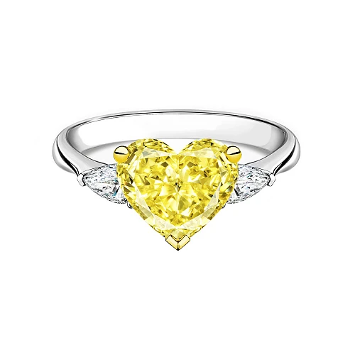 Украшение GIA  Кольцо с бриллиантом 5,01 ct. U To V Range/VS2   