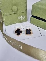 Украшение Van Cleef &amp; Arpels  Vintage Alhambra Earrings Onyx  VCARA44200 