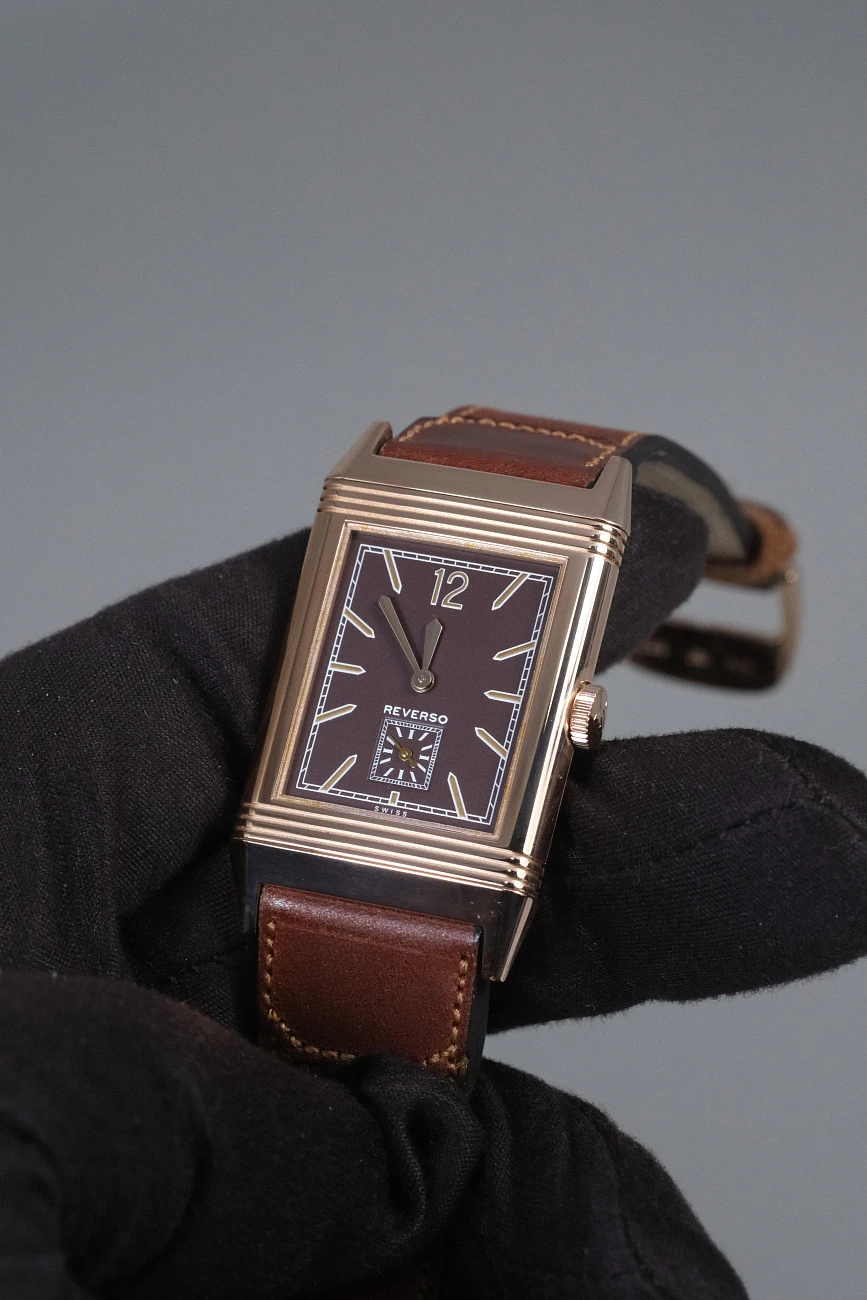 Часы Jaeger-LeCoultre  Grande Reverso Rose Gold Watch Ultra Thin  277.2.22 
