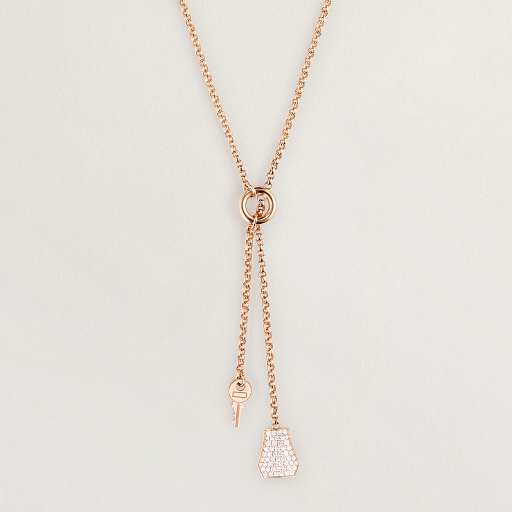 Украшение Hermès  Kelly Clochette necklace, small model  H220260B 00 