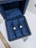 Украшение GIA  Серьги 1,10/1,11 ct. I/VVS2 (3 Excellent)   