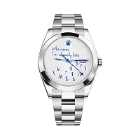 Часы Rolex  Тюнинг Oyster Perpetual Datejust 41Mm Who Cares Edition  126300 Who Cares