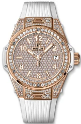 Hublot Big Bang One Click King Gold White Full Pave
