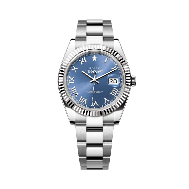 Часы Rolex  Datejust Ii 41Mm Blue Azzurro Oyster  126334
