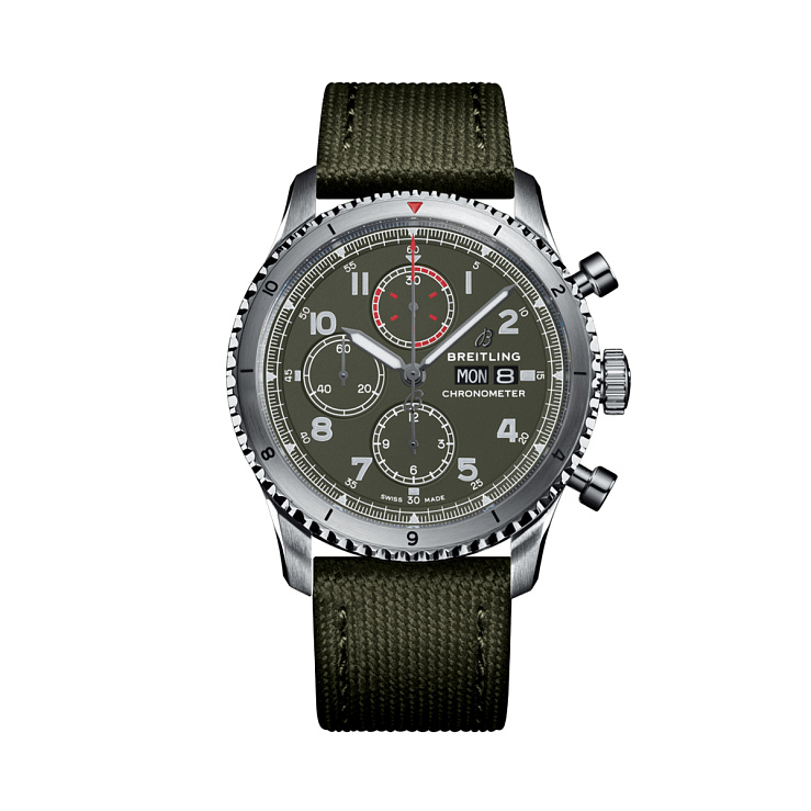 Часы Breitling  Aviator 8 Chronograph 43 Curtiss Warhawk  A133161A1L1X1