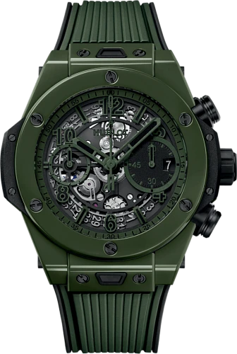 Заказать Hublot  Big Bang Unico Dark Green Ceramic  441.GX.5210.RX