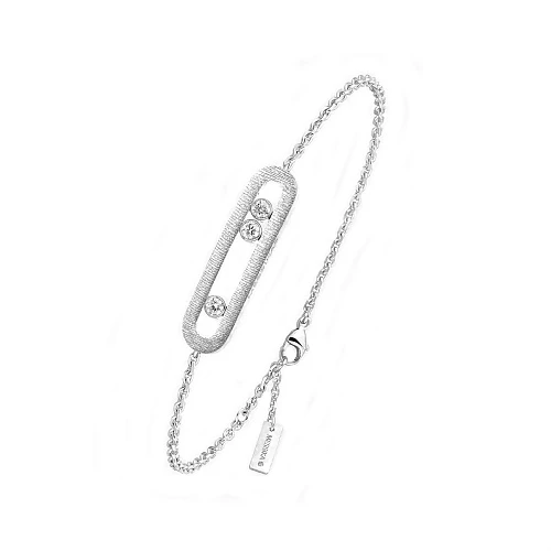 Украшение Messika  Move Classique Ciselé Bracelet  Move Classique Ciselé Bracelet 14586-WG 
