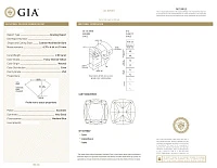 Украшение GIA  Серьги 2,00/2,01 ct. Fancy Intense Yellow/VS2 (Cushion Diamonds)   