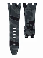 Часовой ремешок Audemars Piguet  Ремешок Для Часов Graphite Camo Ap Diver 42Mm Strap  