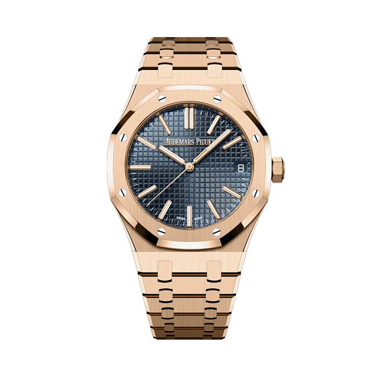 Часы Audemars Piguet  Royal Oak Selfwinding Rose Gold Blue Dial  15510OR.OO.D315CR.03