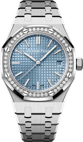 Часы Audemars Piguet  Royal Oak Selfwinding 37mm Ice Blue  15551ST.ZZ.1356ST.04