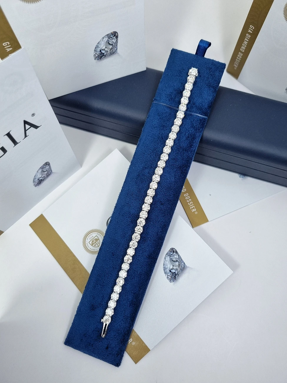 Украшение GIA  Браслет с бриллиантами 17,72 ct. I/VS+   