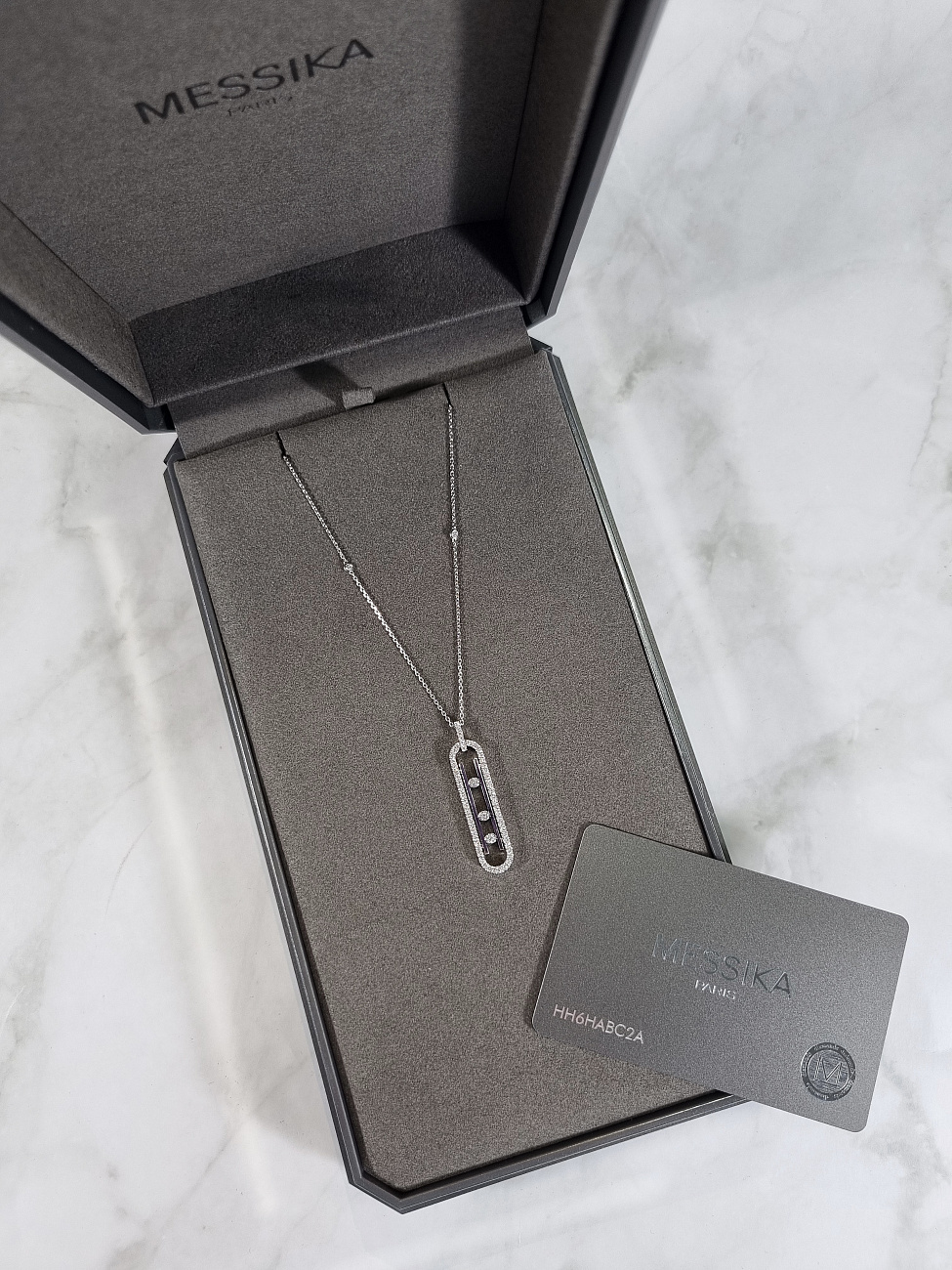 Украшение MESSIKA  Колье Move 10Th Sm Necklace  10032-WG 