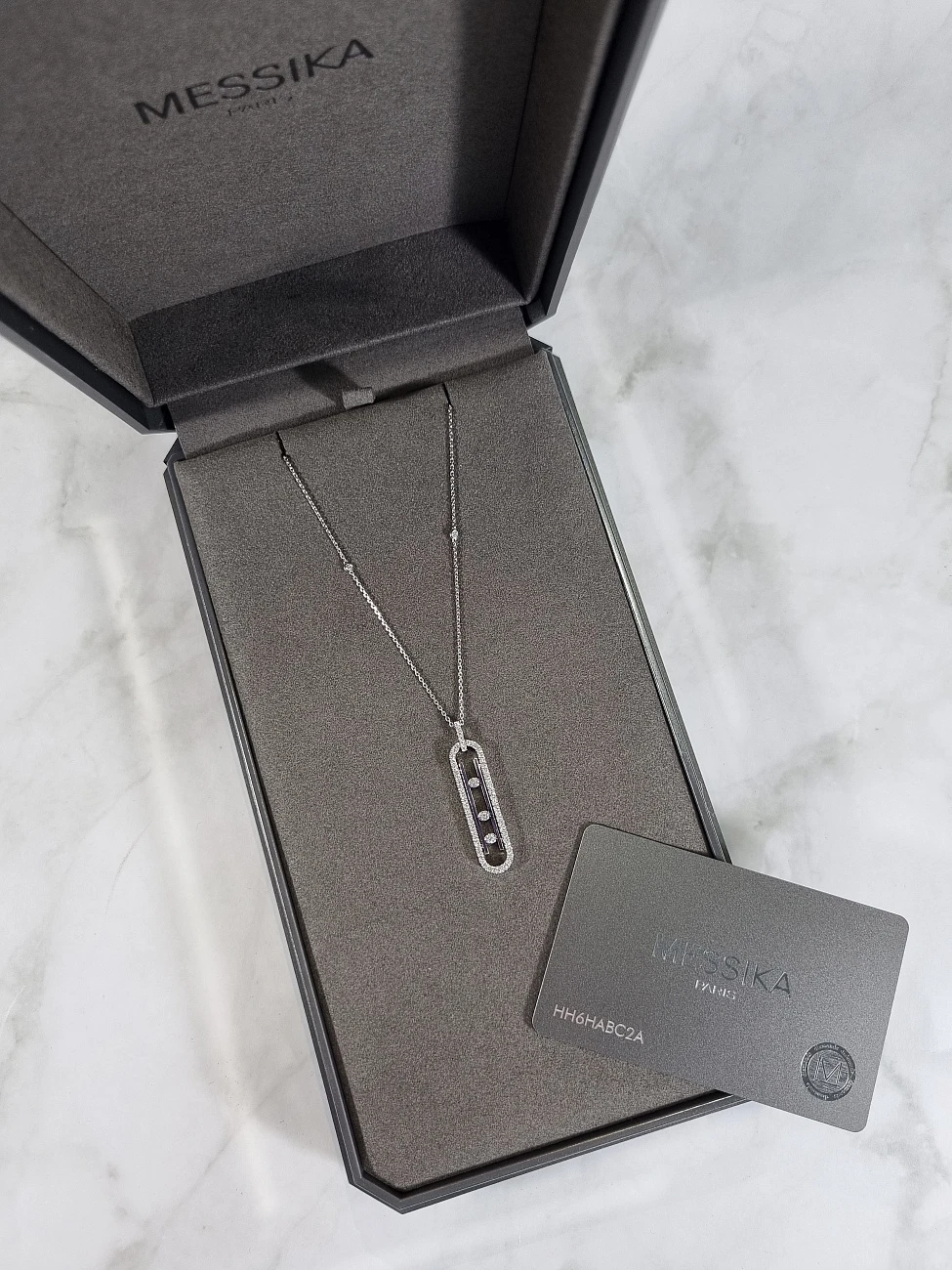 Украшение Messika  Колье Move 10Th Sm Necklace  10032-WG 