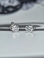 Украшение GIA  Серьги с бриллиантами  0,70/,70 ct. F/VS1 (3 Excellent)   