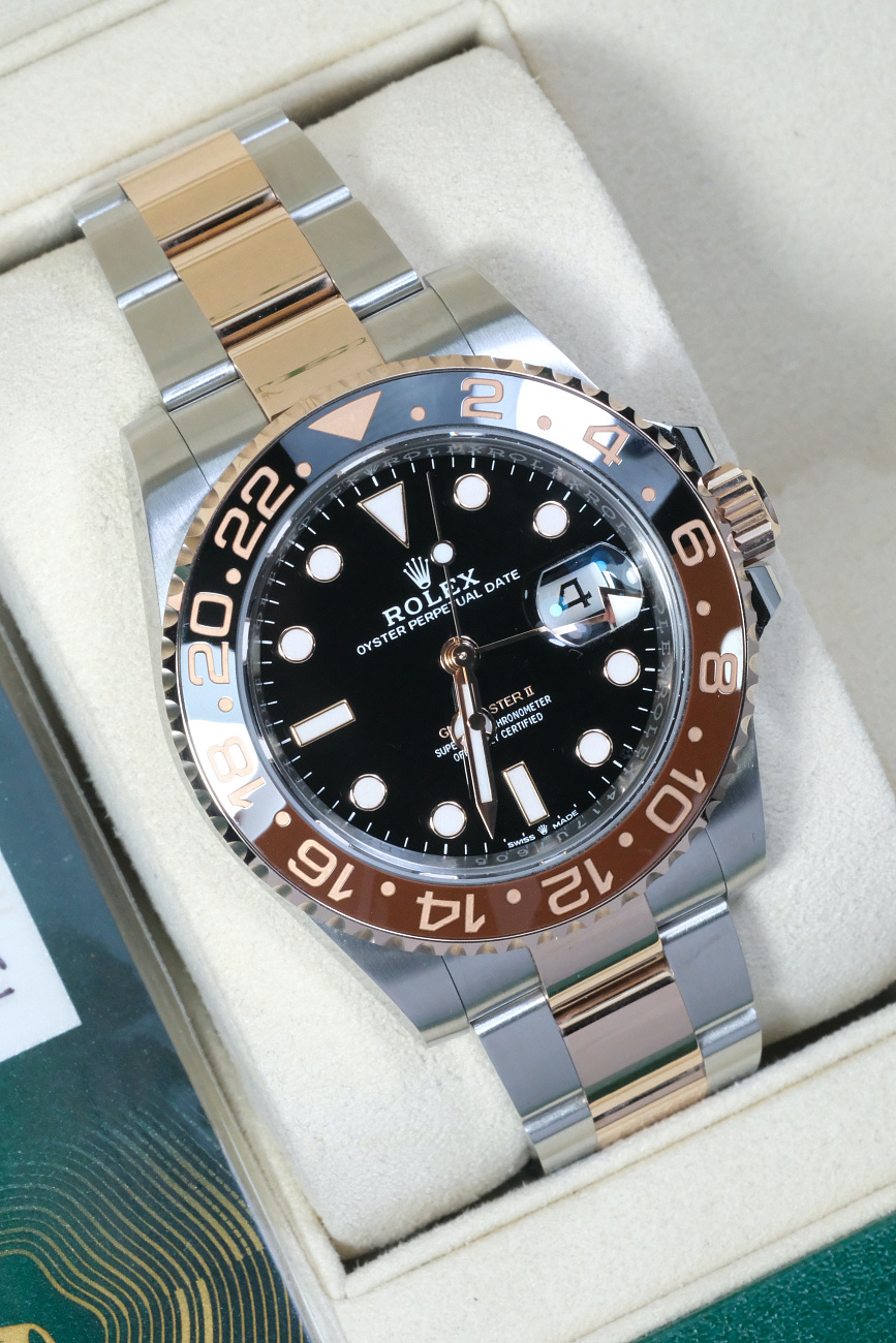 Часы Rolex  Gmt Master Rootbeer Two Tone  126711CHNR