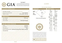 Украшение GIA  Кольцо "Heart Diamond" 0,90 ct. J/IF   