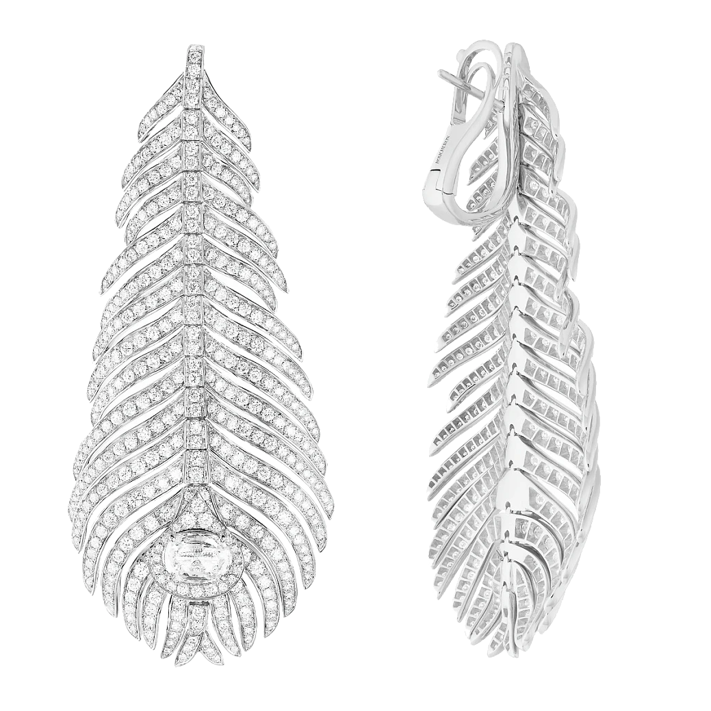 Украшение Boucheron  Серьги Plume De Paon  JCO01073 