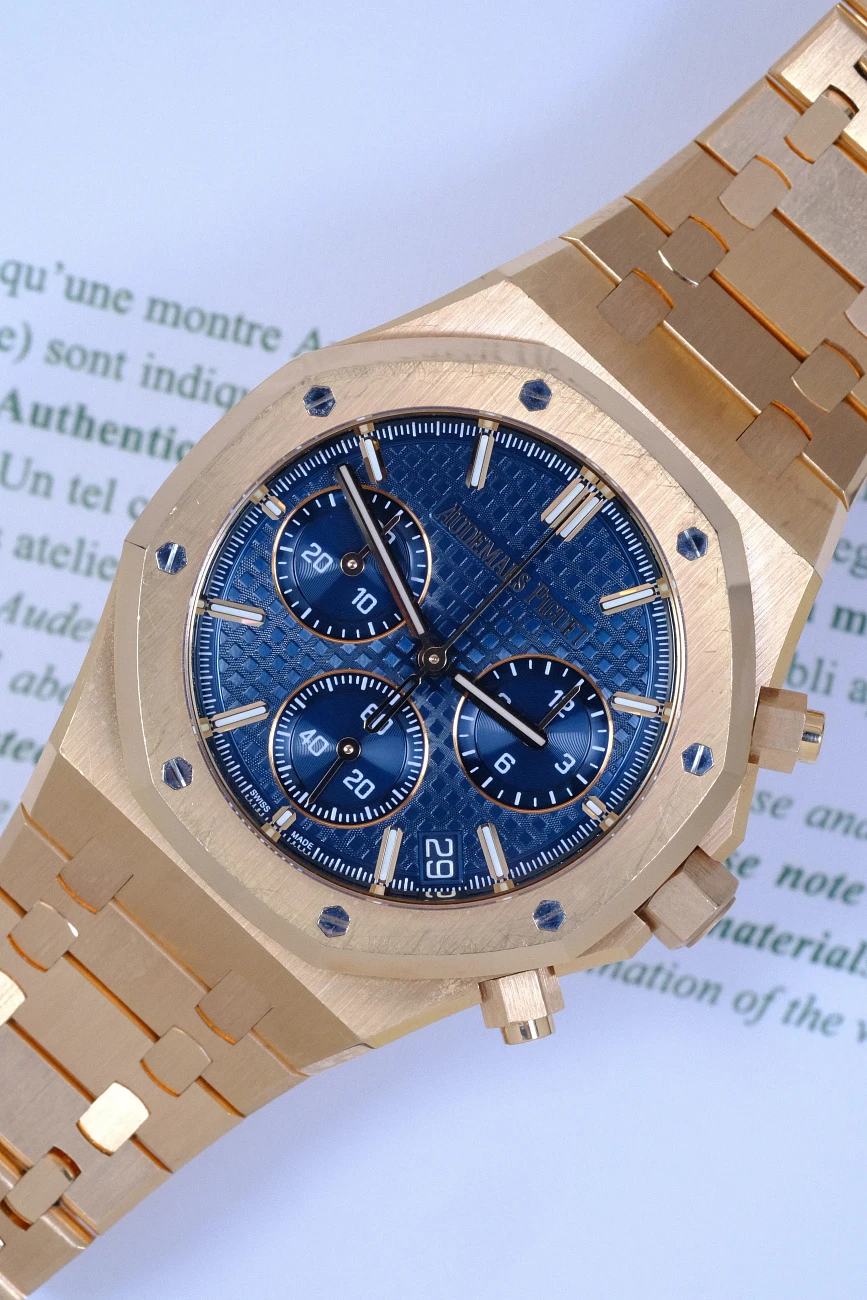 Часы Audemars Piguet  Royal Oak Chronograph 41Mm 50Th Anniversary «50-Летний Юбилей»  26240OR.OO.D315CR.01