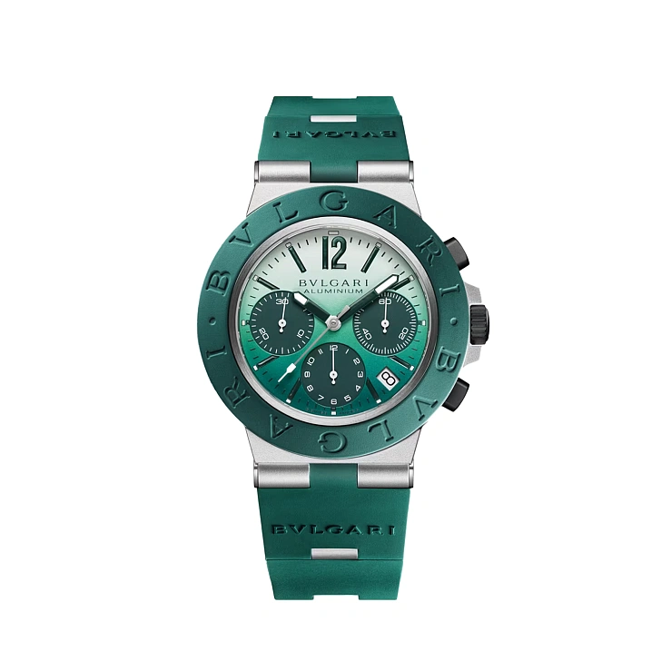 Часы Bvlgari  BVLGARI ALUMINIUM SMERALDO WATCH Special edition  103722