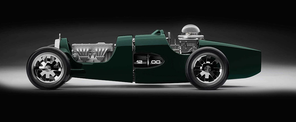 Часы L'epee  Time Fast 35 British Racing Green  74.6014/300