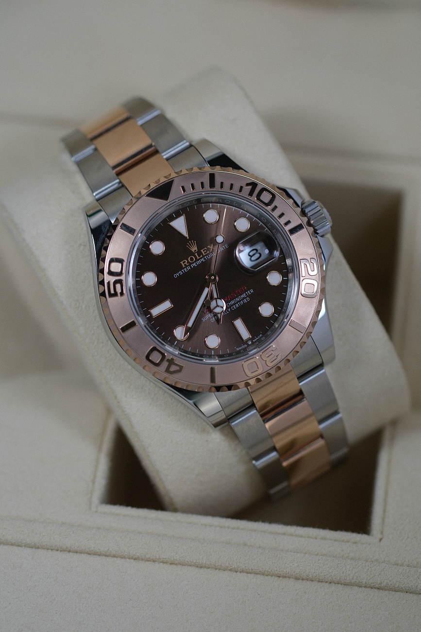 Часы Rolex  Yacht-Master 40Mm Steel And Everose Gold  126621