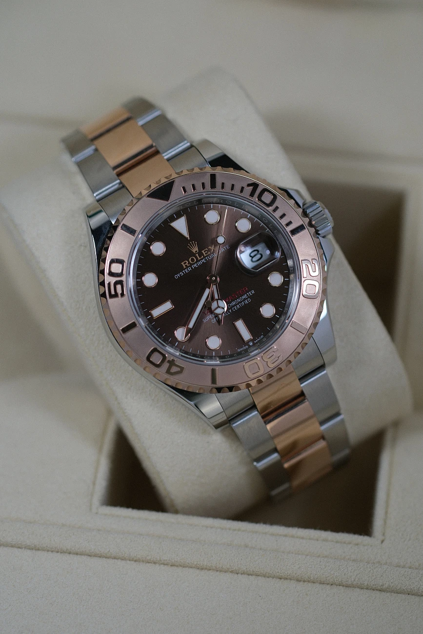 Часы Rolex  Yacht-Master 40Mm Steel And Everose Gold  126621