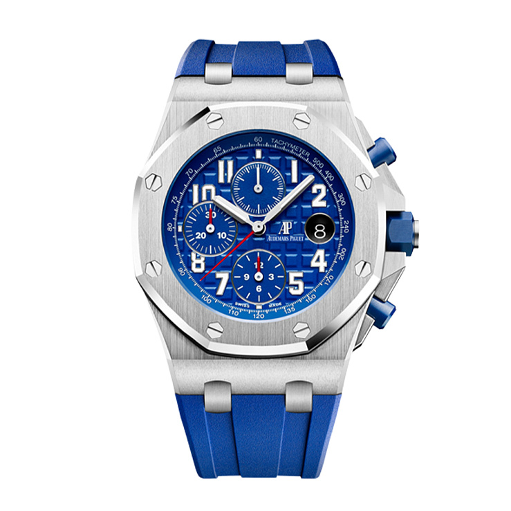 Часы Audemars Piguet  Offshore Royal Oak Electric Blue  26470ST.OO.A030CA.01