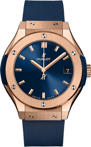 Заказать Hublot  Classic Fusion King Gold Blue 33 Mm  581.OX.7180.RX