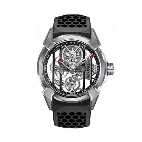 Часы Jacob & Co  Epic X Titanium (Black Neoralithe Inner Ring)  EX110.20.AA.AF.ABRUA
