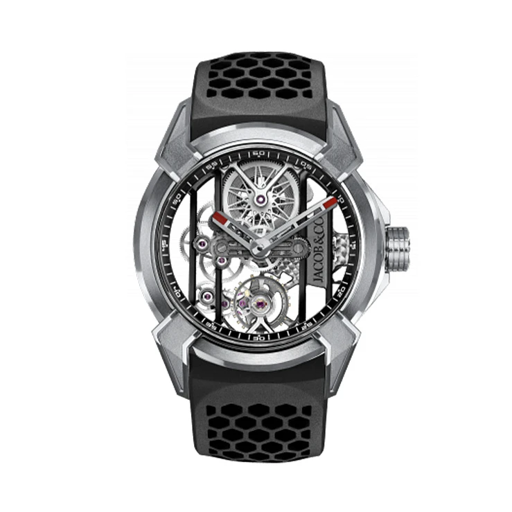 Часы Jacob &amp; Co  Epic X Titanium (Black Neoralithe Inner Ring)  EX110.20.AA.AF.ABRUA