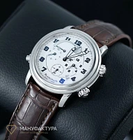 Часы Blancpain  Leman Reveil Gmt Alarm Steel  2041-1127M-53B