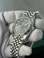 Часы Rolex  - Datejust 41Mm Mint Green 2023  126334-0028