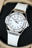 Часы Hublot  One Click 33mm White Dial  485.SE.2010.RW.1204