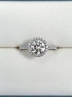 Украшение GIA  Кольцо с бриллиантом 1,20 ct. M/VVS2 (3 Excellent)   