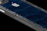 Кастомный Телефон Designa Individual  Blue Leather  