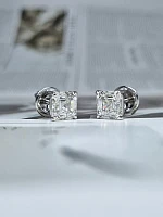 Украшение GIA  Серьги 3,00/3,00 ct. H/VS (Asscher Diamonds)   