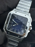 Часы Cartier  Santos De Cartier Large Blue Dial  WSSA0071