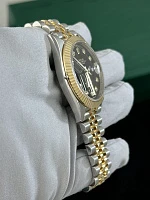 Часы Rolex  Oyster Perpetual Datejust Ii Steel And Yellow Gold Black Dial Diamond  126333