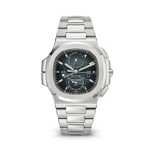 Часы Patek Philippe  Nautilus Travel Time Chronograph Blue Dial  5990/1A-011