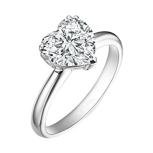 Украшение No Name  Кольцо С Бриллиантом 5,67 Ct. "Heart" I/Si2   