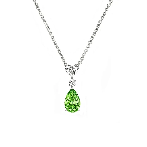 Украшение GIA  Колье 2,01 ct. Fancy Brownish Greenish Yellow/Internally Flawless   