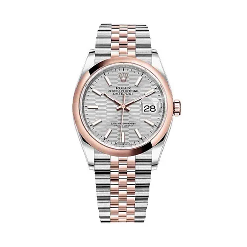 Часы Rolex  Datejust 36mm Steel & Rose Gold Motif Dial  126201