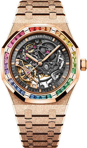 Заказать Audemars Piguet  Royal Oak Frosted Gold Double Balance Wheel Openworked  15412OR.YG.1224OR.01-B