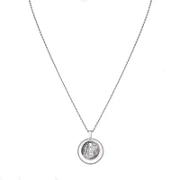 Украшение Messika  Grey Mother-Of-Pearl Lucky Move Mm  Lucky Move diamond and grey mother-of-pearl necklace 10837-WG 