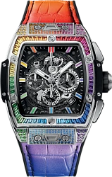 Hublot Shaped Spirit Of Big Bang Titanium Rainbow
