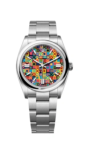 Часы Rolex  Oyster Perpetual 36 Jubilee-Motif   126000-0016