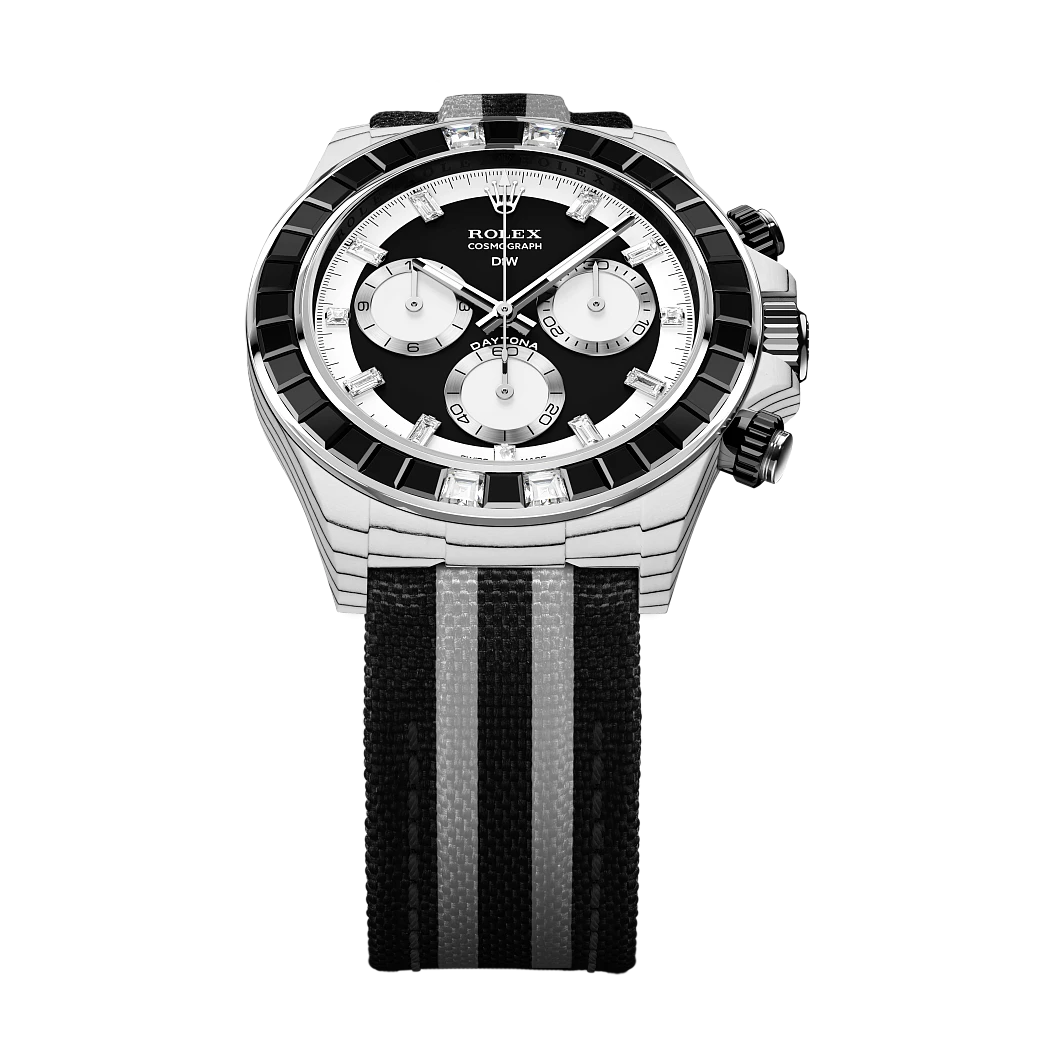 Заказать DiW  Rolex Daytona 40 Mm Rainbow Sport Black  